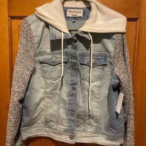Brand new with tags WallFlower Jean jacket